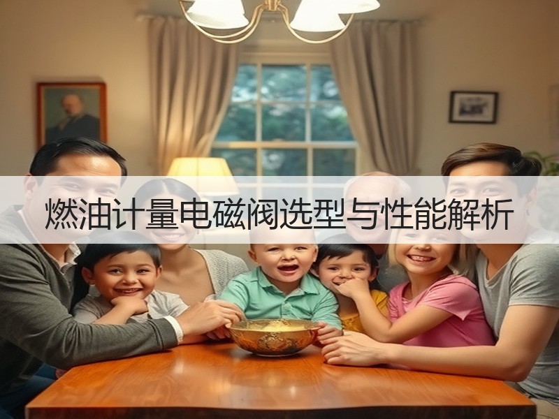 燃油计量电磁阀选型与性能解析