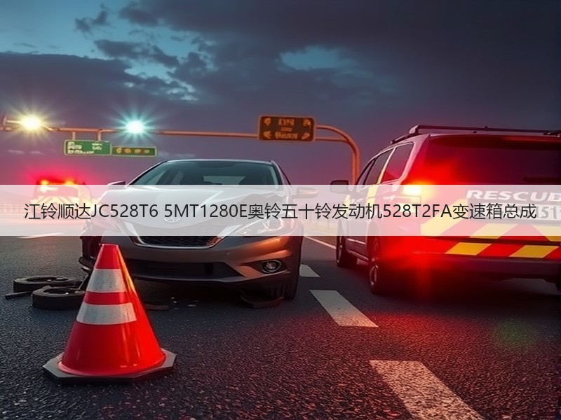 江铃顺达JC528T6 5MT1280E奥铃五十铃发动机528T2FA变速箱总成