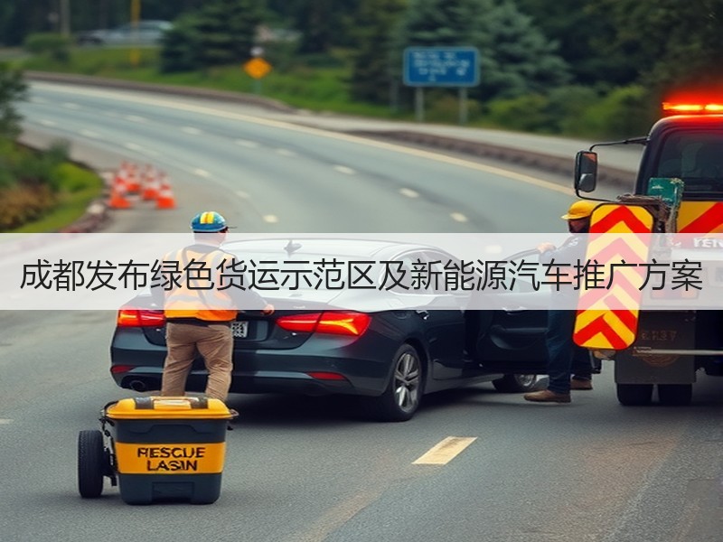 成都发布绿色货运示范区及新能源汽车推广方案