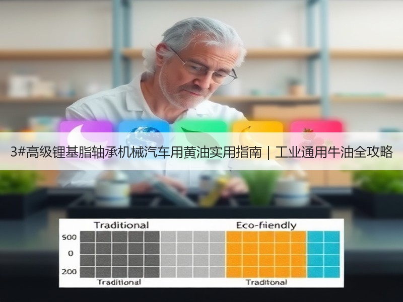 3#高级锂基脂轴承机械汽车用黄油实用指南｜工业通用牛油全攻略