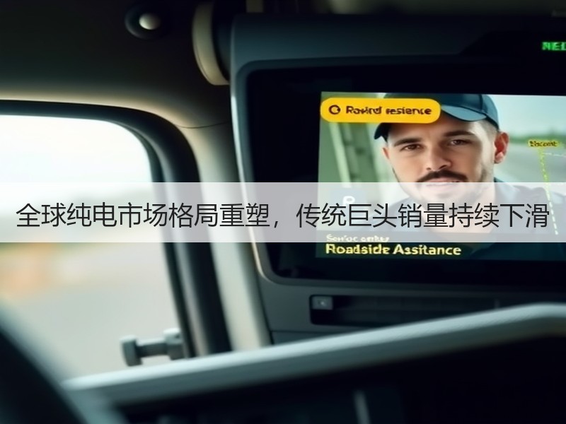 全球纯电市场格局重塑，传统巨头销量持续下滑