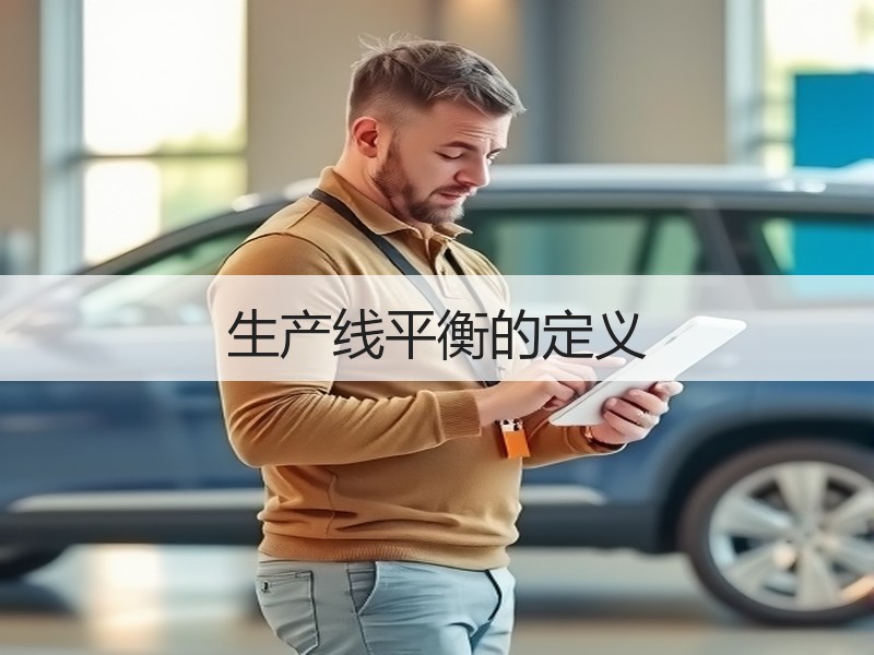 生产线平衡的定义