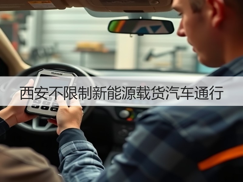 西安不限制新能源载货汽车通行