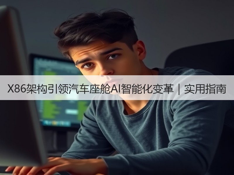 X86架构引领汽车座舱AI智能化变革｜实用指南