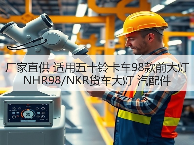 厂家直供 适用五十铃卡车98款前大灯 NHR98/NKR货车大灯 汽配件