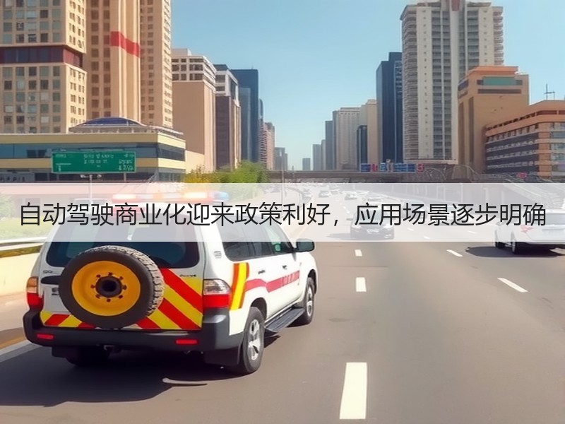 自动驾驶商业化迎来政策利好,应用场景逐步明确 自动驾驶商业化迎来政策利好,应用场景逐步明确