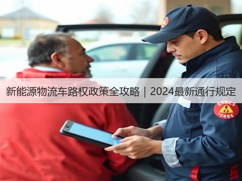 新能源物流车路权政策全攻略|2024最新通行规定 新能源物流车路权政策全攻略|2024最新通行规定