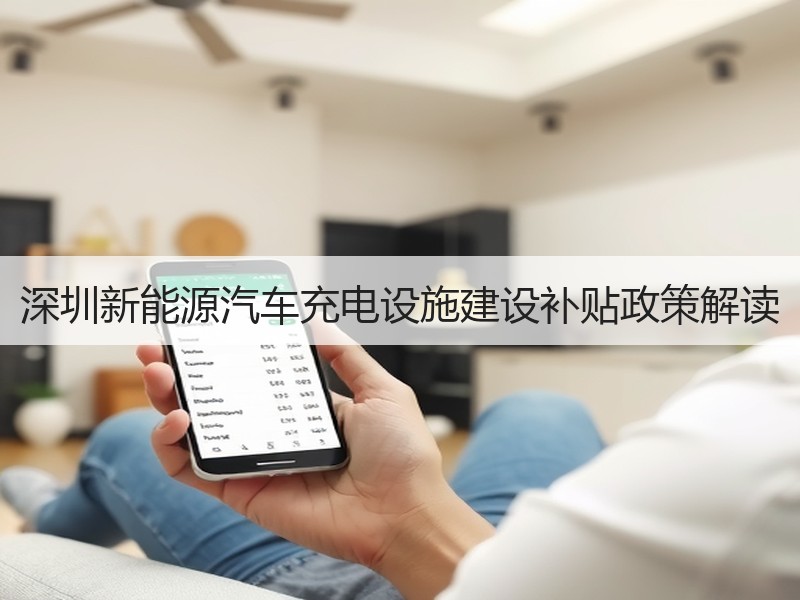 深圳新能源汽车充电设施建设补贴政策解读 深圳新能源汽车充电设施建设补贴政策解读