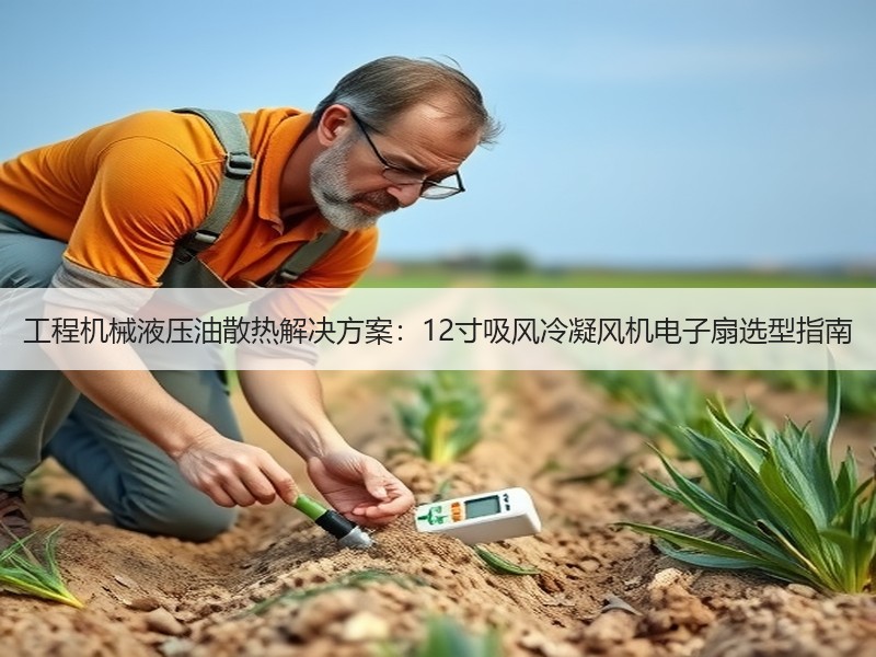 工程机械液压油散热解决方案:12寸吸风冷凝风机电子扇选型指南 工程机械液压油散热解决方案:12寸吸风冷凝风机电子扇选型指南