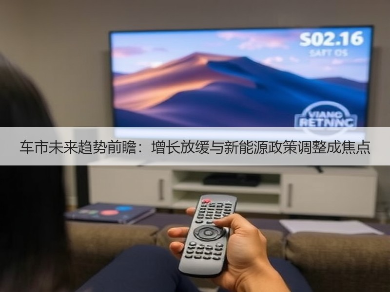 车市未来趋势前瞻：增长放缓与新能源政策调整成焦点