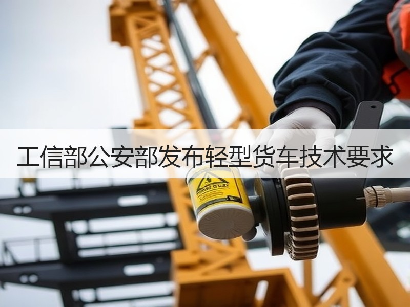 工信部公安部发布轻型货车技术要求