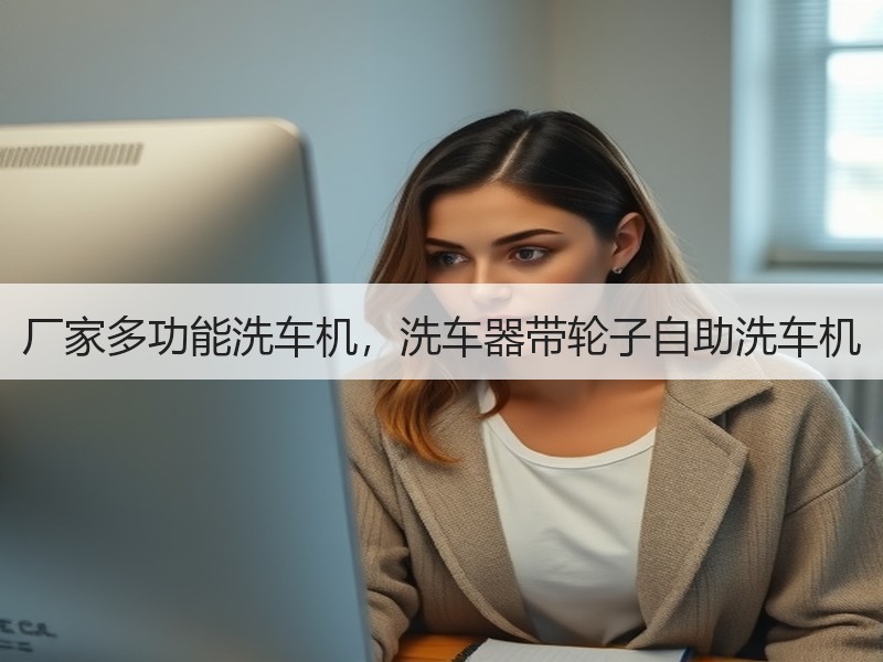 厂家多功能洗车机，洗车器带轮子自助洗车机