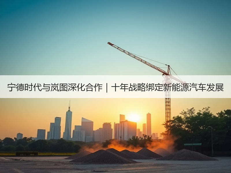 宁德时代与岚图深化合作|十年战略绑定新能源汽车发展 宁德时代与岚图深化合作|十年战略绑定新能源汽车发展