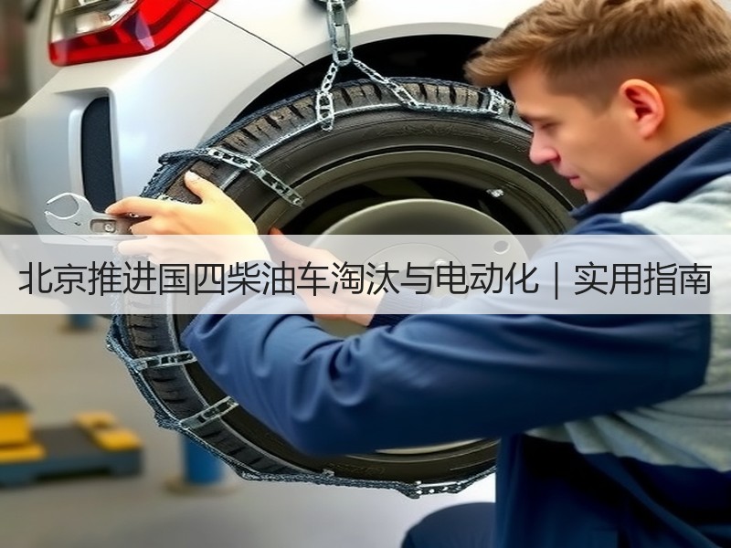北京推进国四柴油车淘汰与电动化｜实用指南