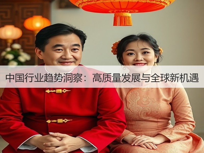 中国行业趋势洞察:高质量发展与全球新机遇 中国行业趋势洞察:高质量发展与全球新机遇