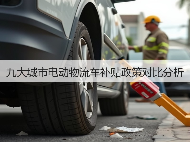 九大城市电动物流车补贴政策对比分析 九大城市电动物流车补贴政策对比分析