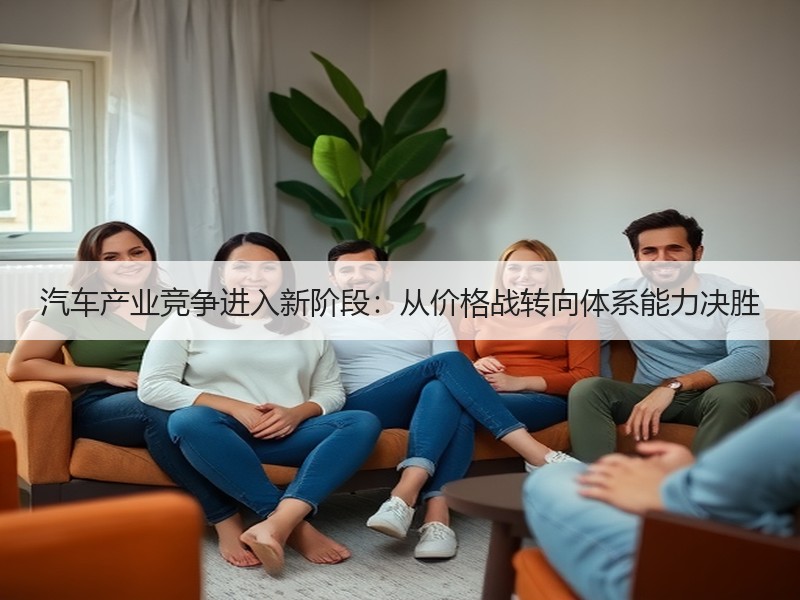 汽车产业竞争进入新阶段:从价格战转向体系能力决胜 汽车产业竞争进入新阶段:从价格战转向体系能力决胜