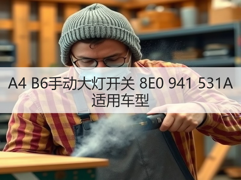A4 B6手动大灯开关 8E0 941 531A 适用车型 A4 B6手动大灯开关 8E0 941 531A 适用车型