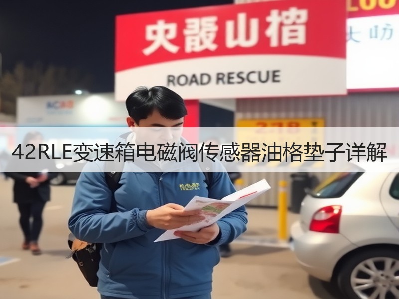 42RLE变速箱电磁阀传感器油格垫子详解