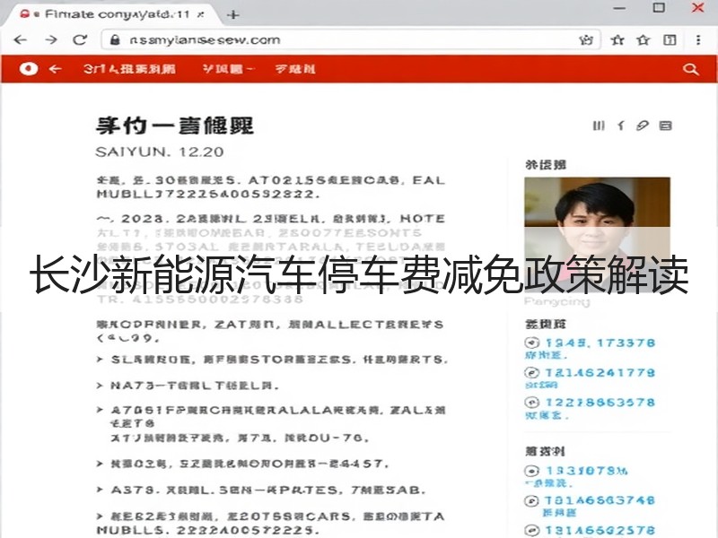 长沙新能源汽车停车费减免政策解读 长沙新能源汽车停车费减免政策解读