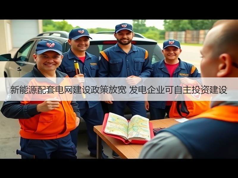 新能源配套电网建设政策放宽 发电企业可自主投资建设 新能源配套电网建设政策放宽 发电企业可自主投资建设