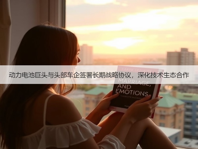 动力电池巨头与头部车企签署长期战略协议,深化技术生态合作 动力电池巨头与头部车企签署长期战略协议,深化技术生态合作