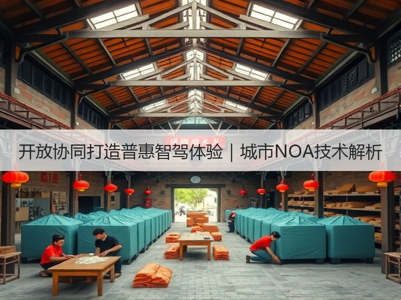 开放协同打造普惠智驾体验|城市NOA技术解析 开放协同打造普惠智驾体验|城市NOA技术解析