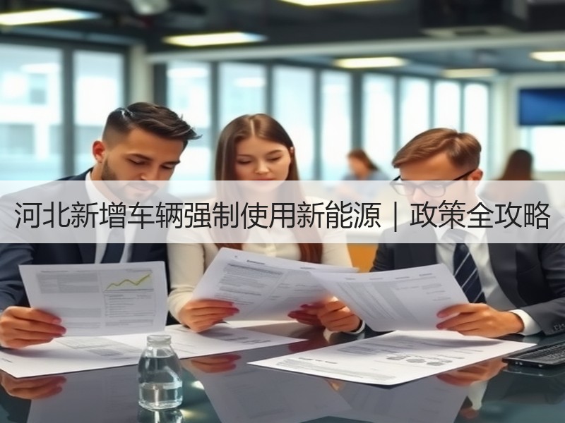 河北新增车辆强制使用新能源|政策全攻略 河北新增车辆强制使用新能源|政策全攻略
