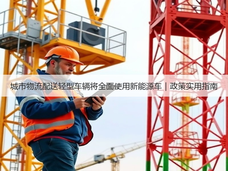 城市物流配送轻型车辆将全面使用新能源车|政策实用指南 城市物流配送轻型车辆将全面使用新能源车|政策实用指南