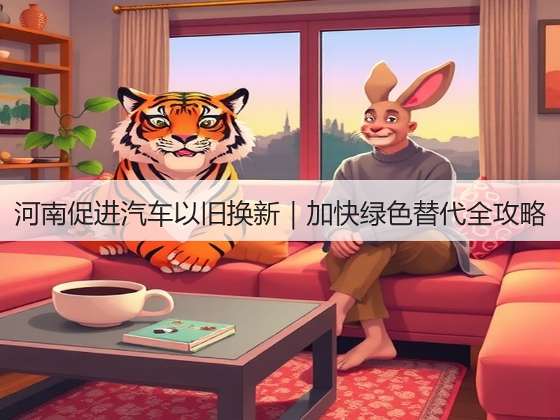 河南促进汽车以旧换新｜加快绿色替代全攻略
