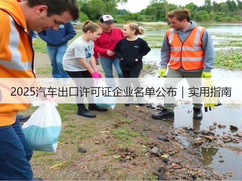 2025汽车出口许可证企业名单公布｜实用指南