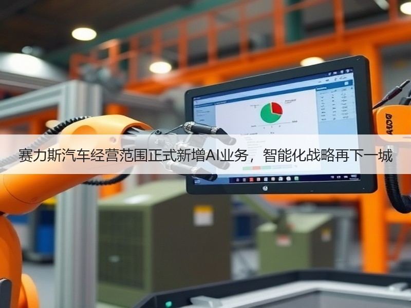 赛力斯汽车经营范围正式新增AI业务，智能化战略再下一城