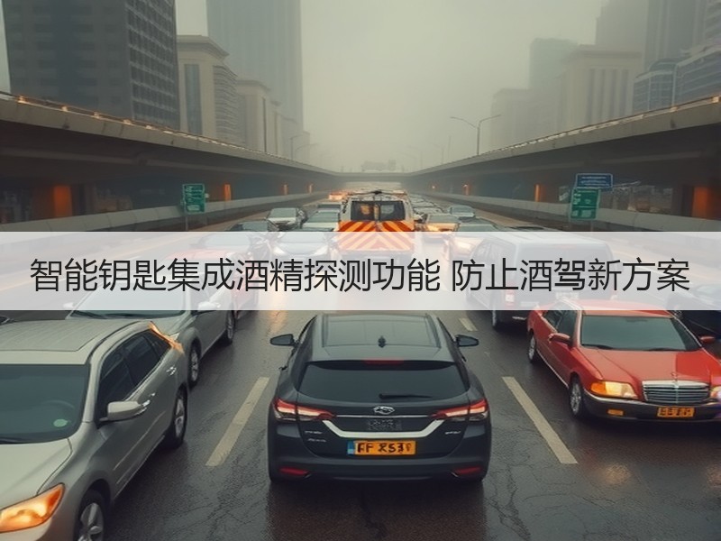 智能钥匙集成酒精探测功能 防止酒驾新方案 智能钥匙集成酒精探测功能 防止酒驾新方案