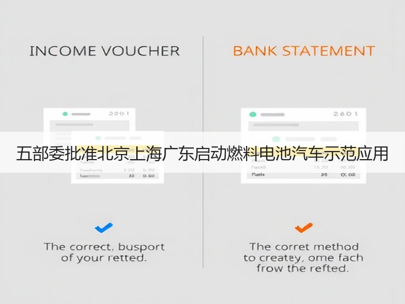 五部委批准北京上海广东启动燃料电池汽车示范应用