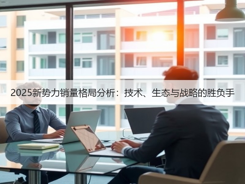 2025新势力销量格局分析:技术、生态与战略的胜负手 2025新势力销量格局分析:技术、生态与战略的胜负手