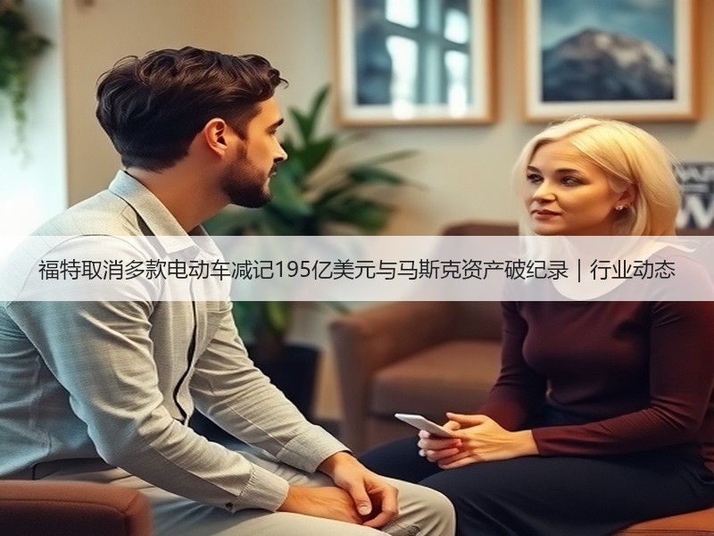 福特取消多款电动车减记195亿美元与马斯克资产破纪录|行业动态 福特取消多款电动车减记195亿美元与马斯克资产破纪录|行业动态