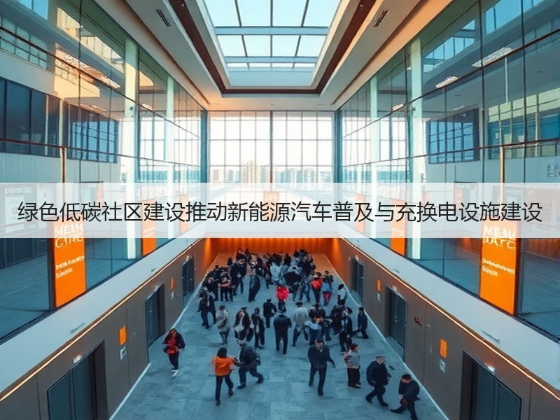 绿色低碳社区建设推动新能源汽车普及与充换电设施建设 绿色低碳社区建设推动新能源汽车普及与充换电设施建设