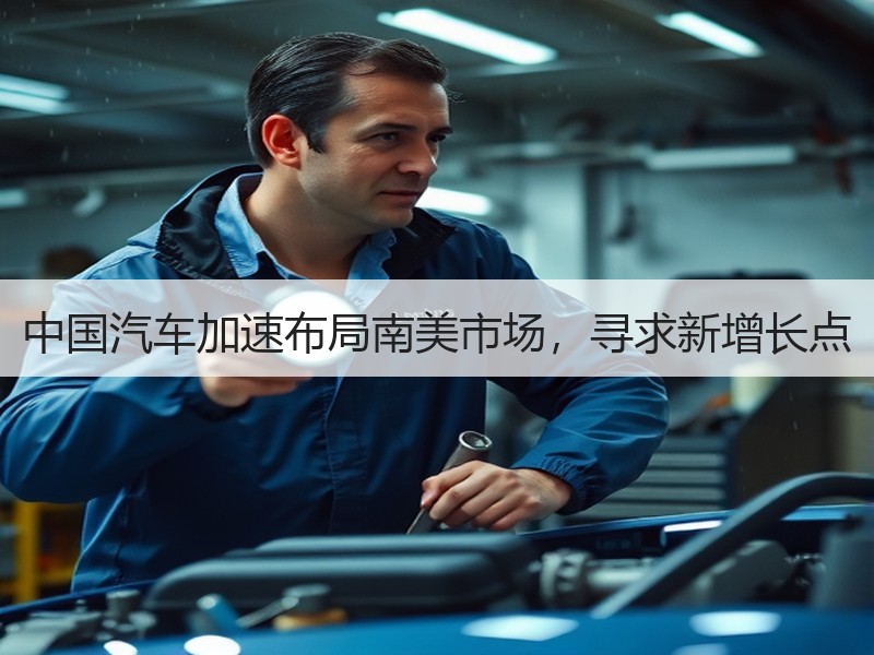 中国汽车加速布局南美市场,寻求新增长点 中国汽车加速布局南美市场,寻求新增长点