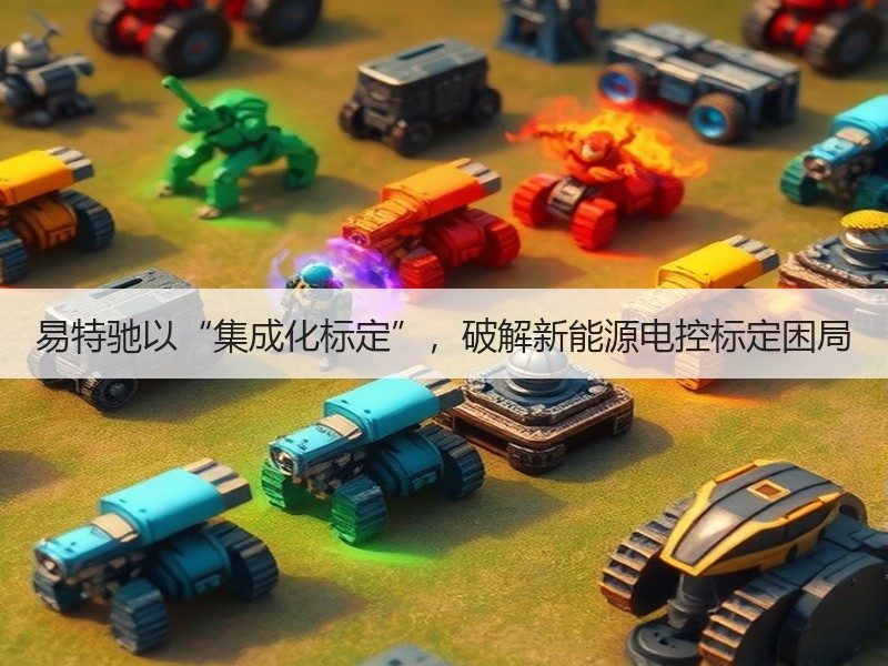 易特驰以“集成化标定”，破解新能源电控标定困局