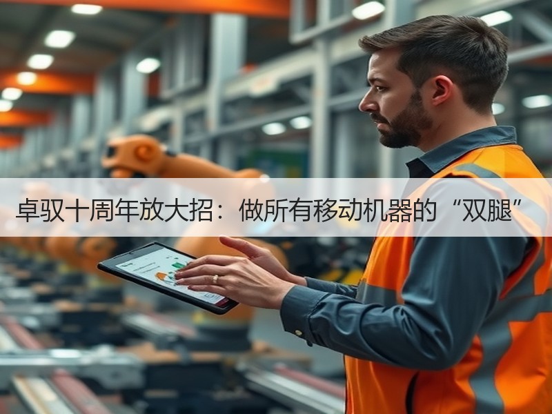 卓驭十周年放大招：做所有移动机器的“双腿”