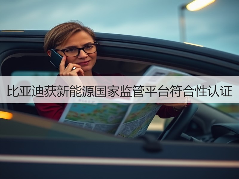 比亚迪获新能源国家监管平台符合性认证 比亚迪获新能源国家监管平台符合性认证
