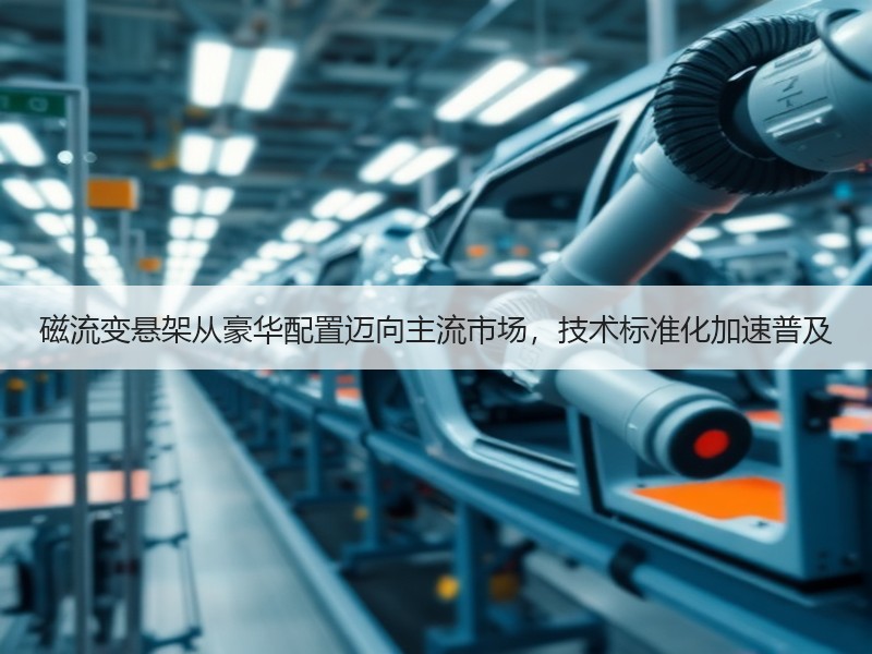 磁流变悬架从豪华配置迈向主流市场,技术标准化加速普及 磁流变悬架从豪华配置迈向主流市场,技术标准化加速普及