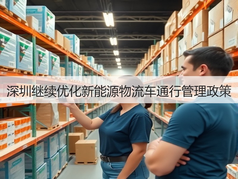 深圳继续优化新能源物流车通行管理政策 深圳继续优化新能源物流车通行管理政策