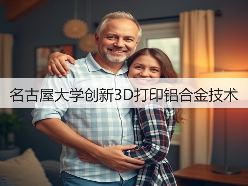 名古屋大学创新3D打印铝合金技术