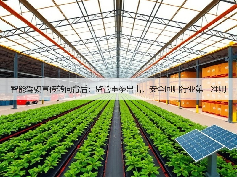 智能驾驶宣传转向背后:监管重拳出击,安全回归行业第一准则 智能驾驶宣传转向背后:监管重拳出击,安全回归行业第一准则