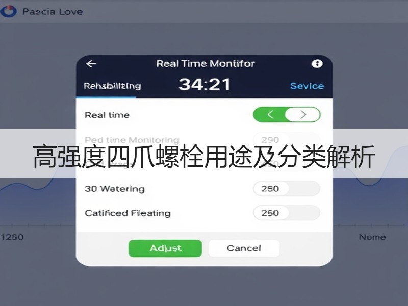 高强度四爪螺栓用途及分类解析
