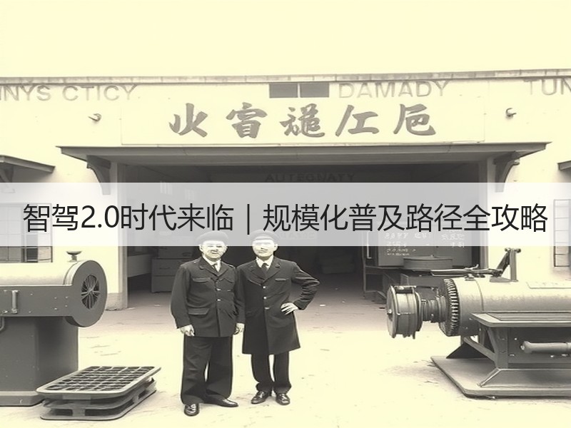 智驾2.0时代来临|规模化普及路径全攻略 智驾2.0时代来临|规模化普及路径全攻略