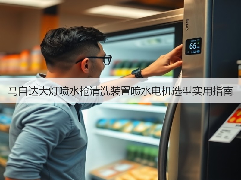 马自达大灯喷水枪清洗装置喷水电机选型实用指南
