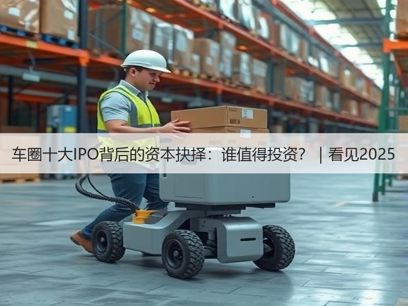 车圈十大IPO背后的资本抉择：谁值得投资？｜看见2025