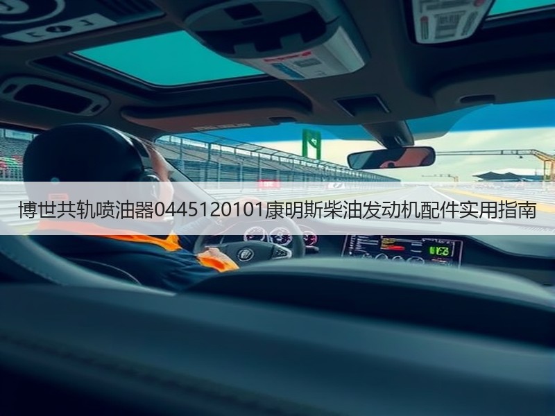 博世共轨喷油器0445120101康明斯柴油发动机配件实用指南